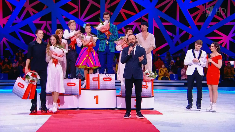 Кузьмина и Энберт стали победителями шоу «Ледниковый период»