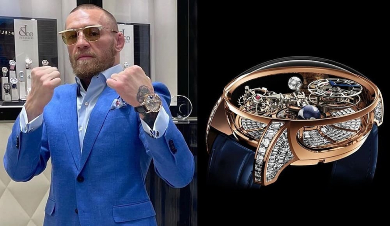 Конор МакГрегор купил уникальные часы за один миллион долларов