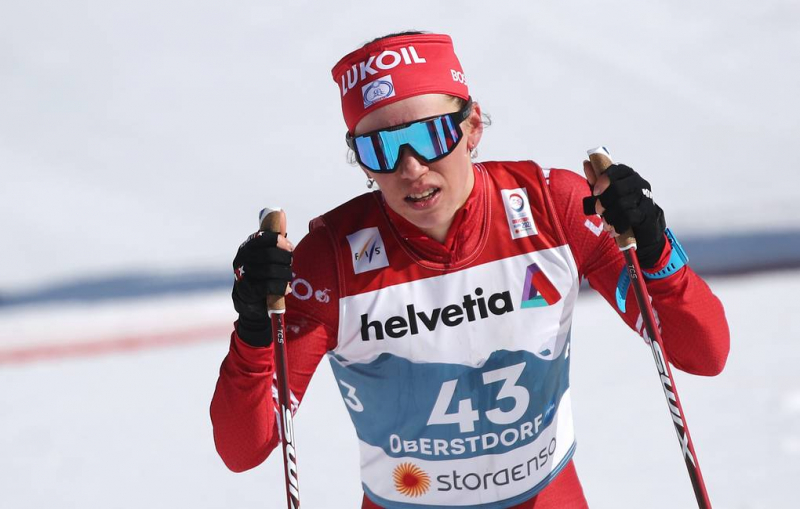Мария Истомина выиграла масс-старт на чемпионате России по лыжным гонкам
