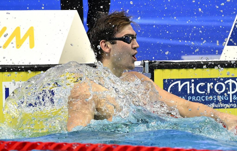 Пловец Колесников стал чемпионом Европы на дистанции 100 метров вольным стилем  