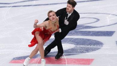 Photo of Пападакис и Сизерон занимают первое место после ритм-танца на «Гран-при Италии». Степанова и Букин — третьи